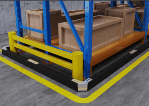 Racking Protection Bump Rails Reach-Truck Bump Rail - Racking Protection